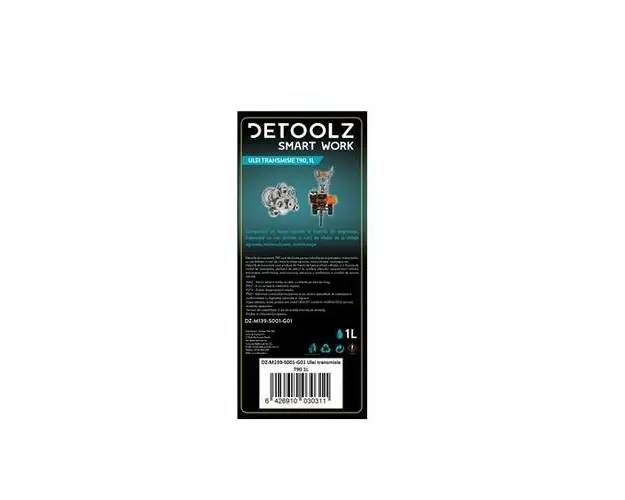 Ulei transmisie Detoolz, T90, 1 L