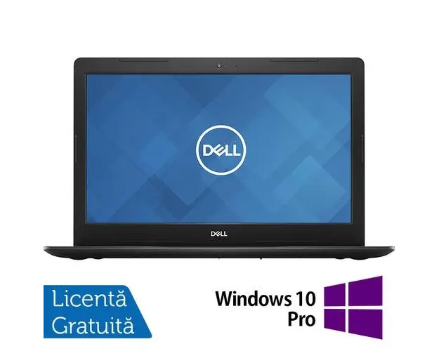 Laptop Refurbished Dell Vostro 3590, Intel Core i3-10110U 2.10-4.10GHz, 8GB DDR4, 256GB SSD, 15.6 Inch Full HD, Webcam + Windows 10 Pro