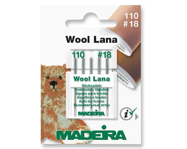 Set 5 ace de brodat, finete 110, Lana Madeira 9452