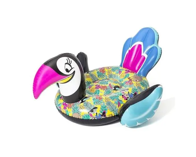 Saltea gonflabila Bestway model Toucan, Dimensiuni 207 x 150 x 150 cm, 2 manere