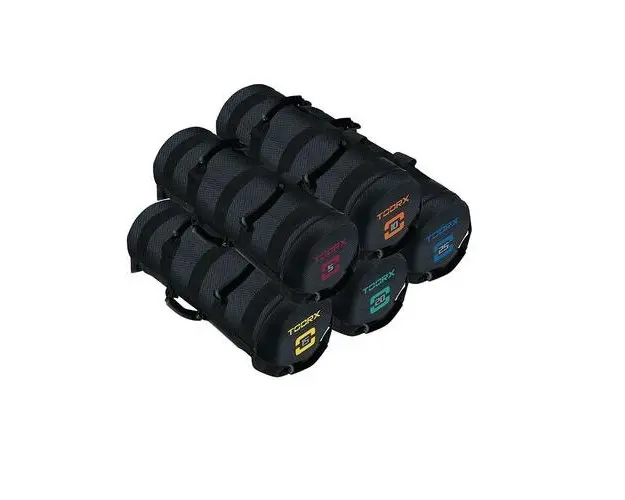 Geanta greutati TOORX cu 6 prinderi 10 Kg
