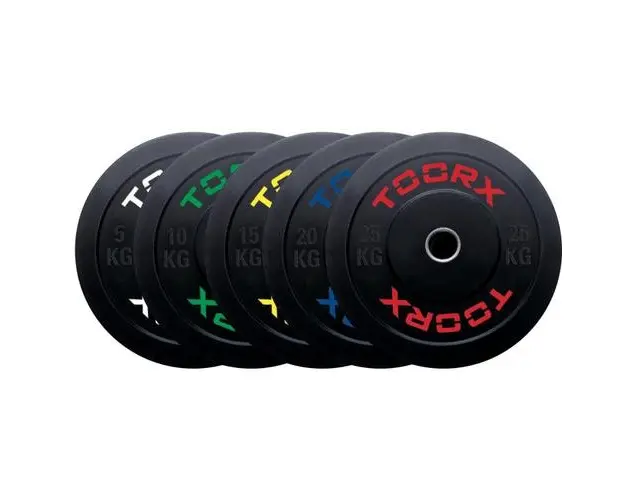 Disc de cauciuc TOORX, 20 Kg, Diametru 50 mm