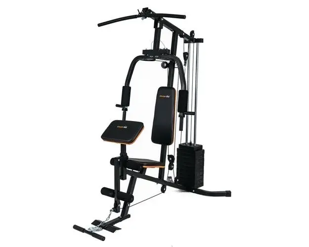 Statie multifunctionala TOORX MSK-500, Greutate maxima utilizator 100 Kg, Bara de triceps si manseta de glezna incluse