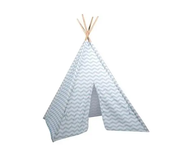 Cort tipi EDDY TOYS model zig-zag, Fereastra laterala