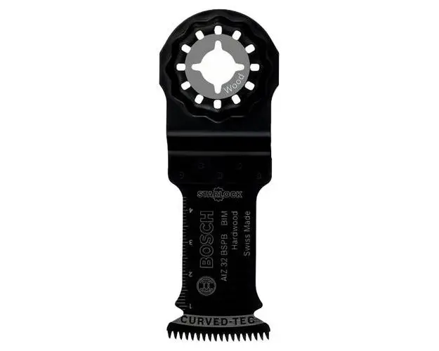 Panza pentru fierastrau multicutter, Bosch AIZ 32 BSPB BIM, Starlock, 32x50mm, Hard Wood