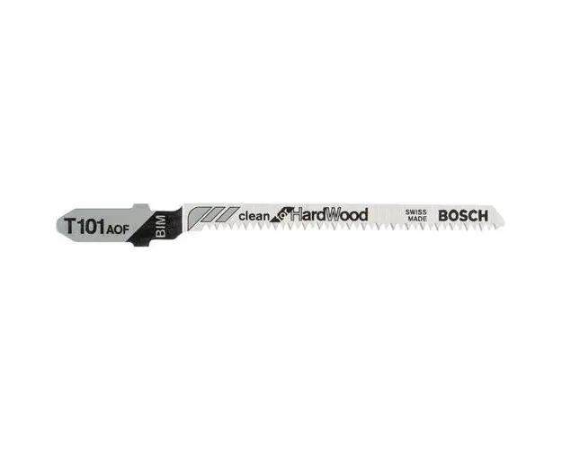 Panza fierastrau vertical T 101 AOF, 57/1.4mm pentru lemn, 5 bucati, Bosch