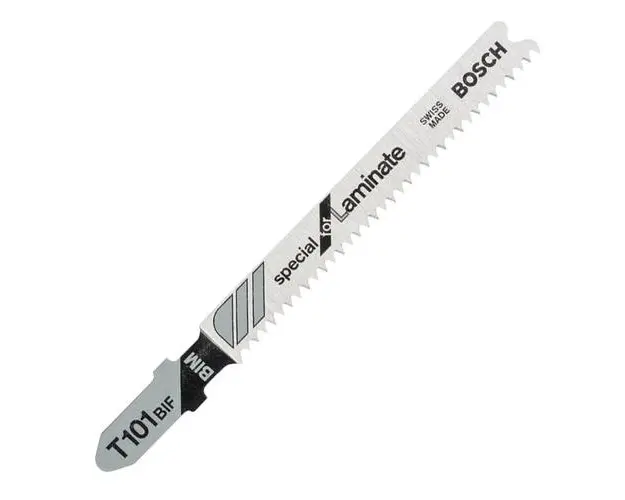 Set 5 panze pentru ferastrau vertical Bosch, T101BIF, Special for Laminate