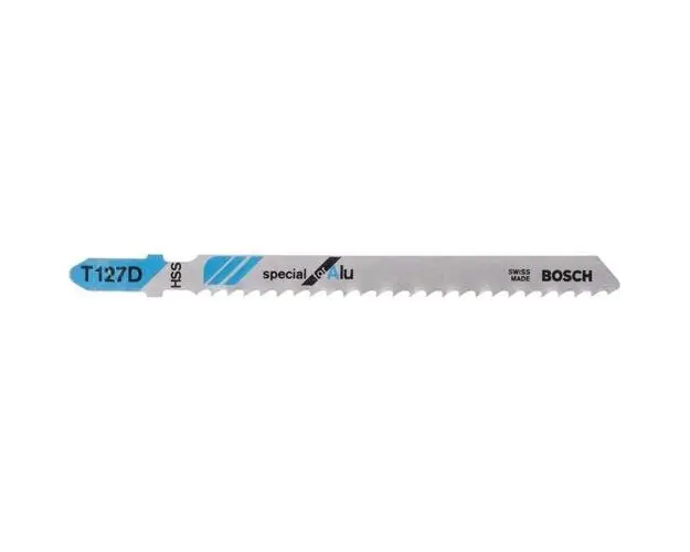 Set 5 panze pentru aluminiu pentru fierastrau vertical Bosch T 127 D