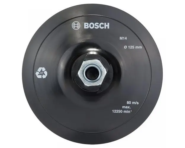 Disc slefuire cu prindere tip arici Bosch, 125 mm