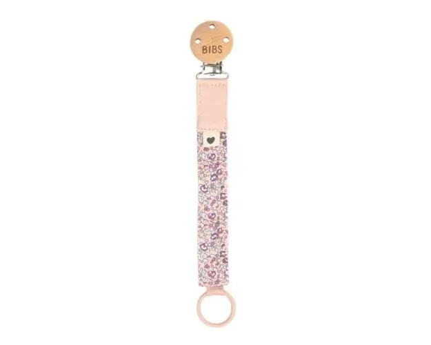 Lantisor clip pentru suzeta, Eloise Blush, BIBS x LIBERTY