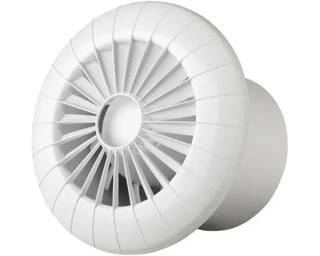 Ventilator baie cu montaj in tavan aRid Ø 100 TS, Debit 104 mc/h, Timer, Alb