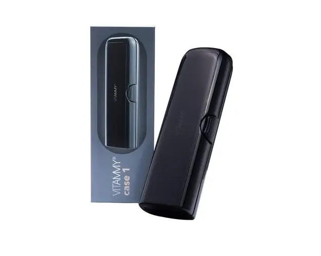 Husa de protectie Vitammy Case 1, dedicata periutelor de dinti electrice Vitammy: Aurum, Pearl+, Platinum, Symphony si Smils, Negru