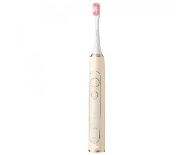 Periuta Electrica Sonica Sencor S-SOC4211GD, 4 programe, 40.000 vibratii/min, IPX7 (Bej)