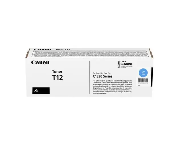 Toner Canon CRG-T12 cyan, 5.3k pagini, pentru Color imageCLASS X LBP1333C i-SENSYS X C1333i imageCLASS X C1333iF