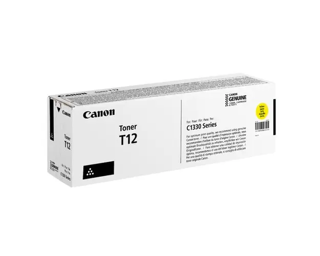 Toner Canon CRG-T12, 5.3k pagini, pentru Color imageCLASS X LBP1333C i-SENSYS X C1333i imageCLASS X C1333iF (Galben)