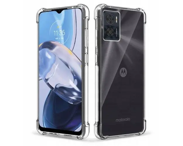 Husa telefon, Silicon, Pentru Motorola Moto E22/E22i, Transparent