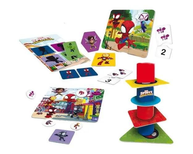 Joc educativ 10 jocuri Paienjenelul Marvel LISCIANI