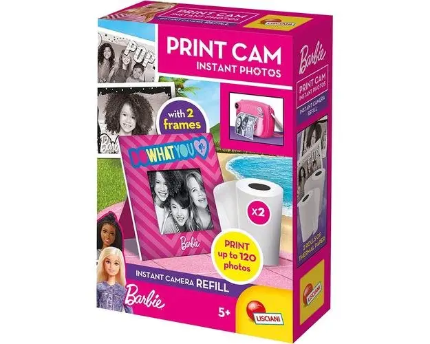 Set 2 role rezerva pentru Camera foto instant Barbie LISCIANI