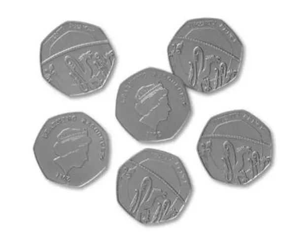 Set de 100 monede de jucarie 20 penny Learning Resources