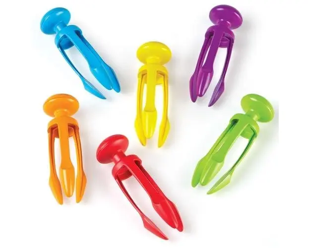 Set 6 carlige colorate Learning Resources LER2964