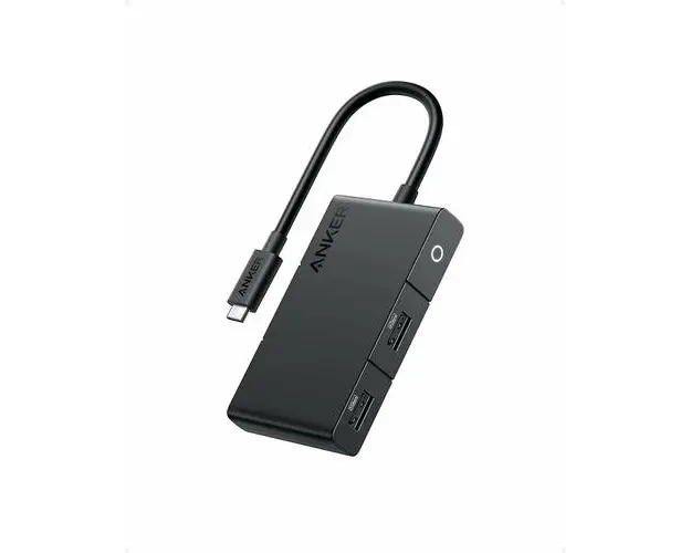 Hub Anker 332 USB-C 5-in-1,4K HDMI, 5Gbps USB-C, 2xUSB-A, Power Delivery 100W (Negru)