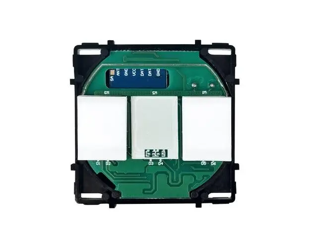 Modul Intrerupator Dublu, RF433 cu Touch LUXION