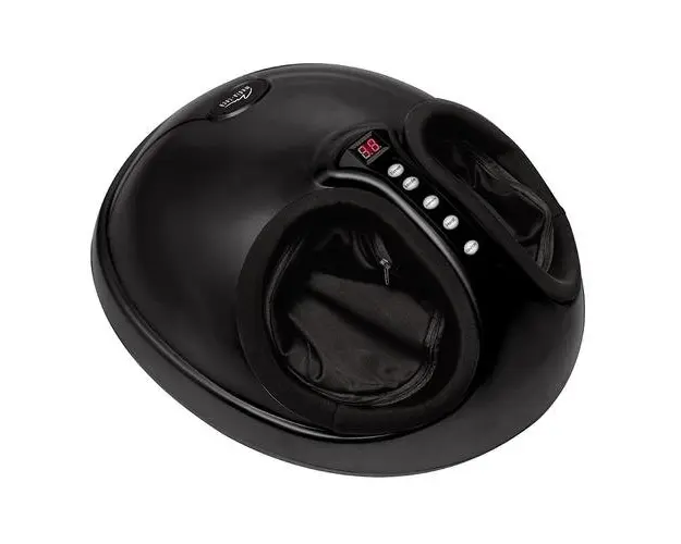 Aparat de masaj picioare Media-Tech FOOT MASSAGER PREMIUM MT6522, 3 moduri, viteza si intensitate reglabile, huse detasabile, Negru