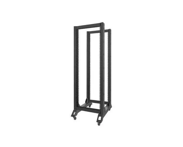 Cabinet metalic deschis Lanberg , 32U 600x800mm, 19 ”, Negru