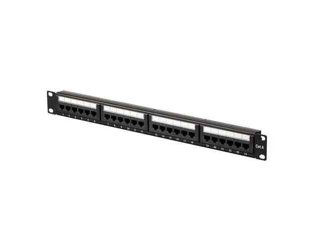 Panou neecranat de conexiuni Digitus, cat 5e, 24 porturi
