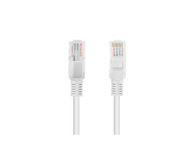 Cablu Patchcord Lanberg, RJ45 cat. 5e UTP, 1m, Gri