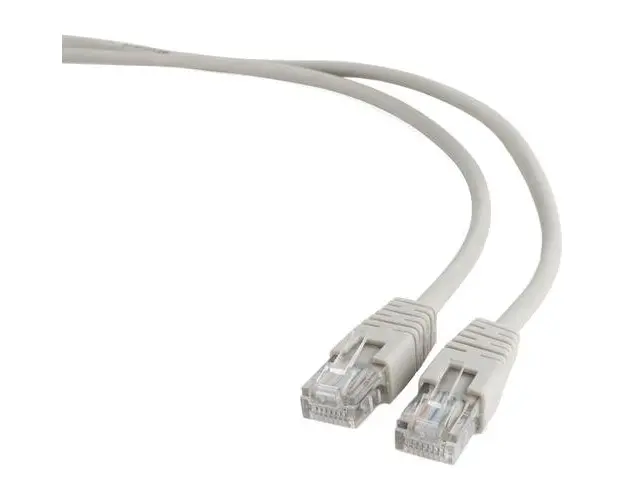 Cablu UTP GEMBIRD Cat6, cupru-aluminiu, 0.25 m, gri, AWG26, PP6U-0.25M