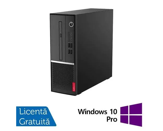 Calculator Sistem PC Refurbished LENOVO ThinkCentre V530s-07ICB SFF, Intel Core i3-8100 3.60GHz, 8GB DDR4, 256GB SSD + Windows 10 Pro