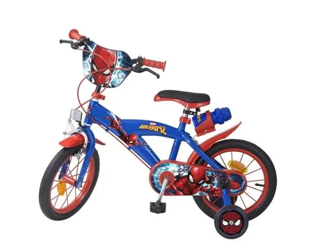 Bicicleta pentru copii Huffy 16inch Spiderman, Albastru