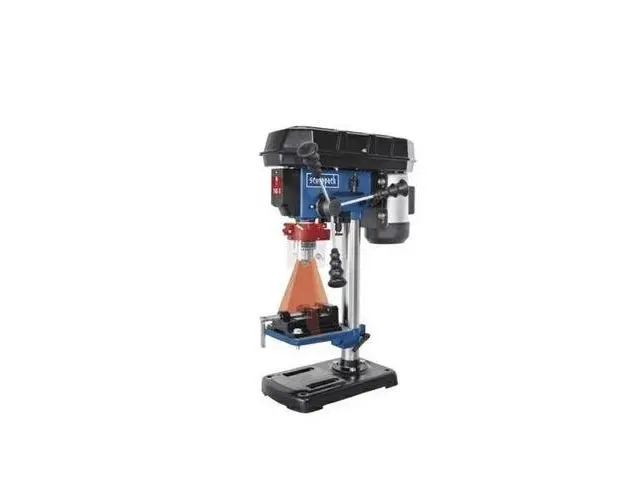 Masina de gaurit de banc, Scheppach, 500 W, 5 viteze, Multicolor