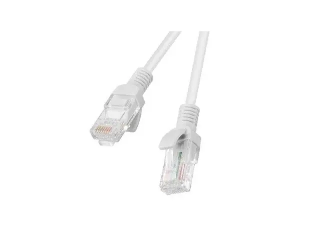Cablu Lanberg Patchcord, cat. 5e, UTP, 1.5m, Gri