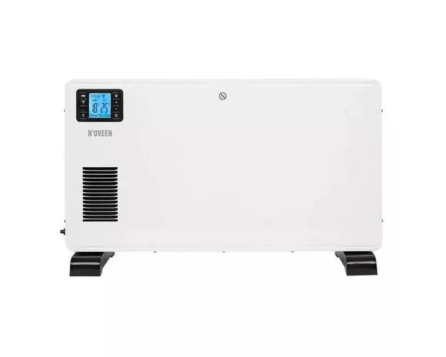 Radiator electric NOVEEN CH9099, Smart, Afisaj LCD, Temporizator si telecomanda, 2300W, 3 trepte de putere (Alb)