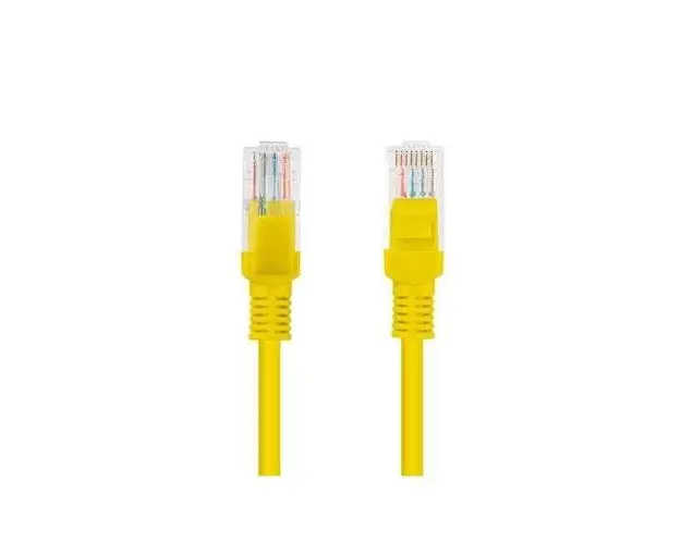 Lanberg Patchcord RJ45 cat. 5e UTP 1m, Galben