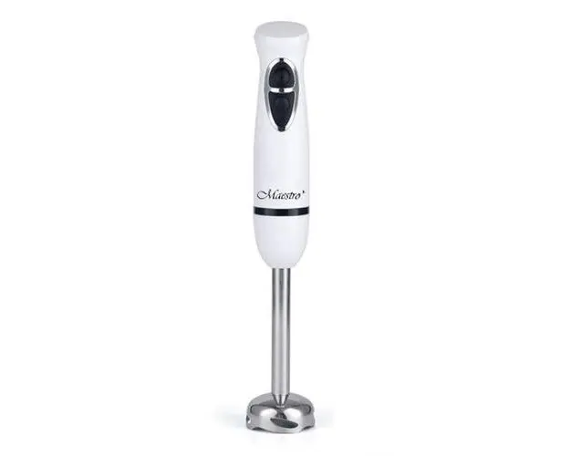 Blender de mana, Maestro, 300 W, Otel, 220-240 V (Alb)