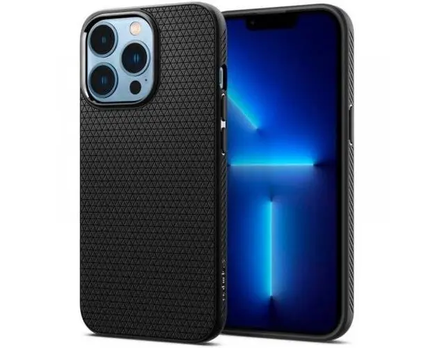 Husa Cover Spigen Liquid Air pentru iPhone 15 ACS06790, Negru