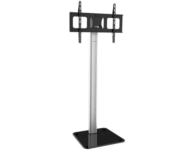 Suport podea Techly pentru TV / LCD / LED, 32inch-70inch, 50 kg, Negru/Argintiu