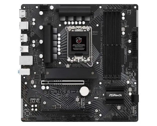 Placa de baza ASRock B760M PG Lightning, DDR5, mATX