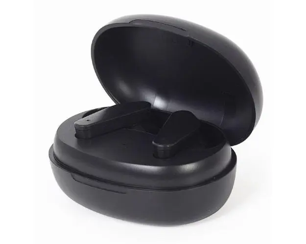 Casti Gembird Malmo, wireless, intraauriculare butoni, pt smartphone, microfon pe casca, conectare prin Bluetooth 5.0, Negru