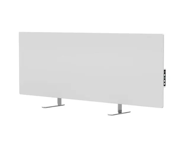 Convector electric de podea/perete AENO AGH0003S, Ecran LED, 700 W, Wi-Fi, Infrarosu, Alb