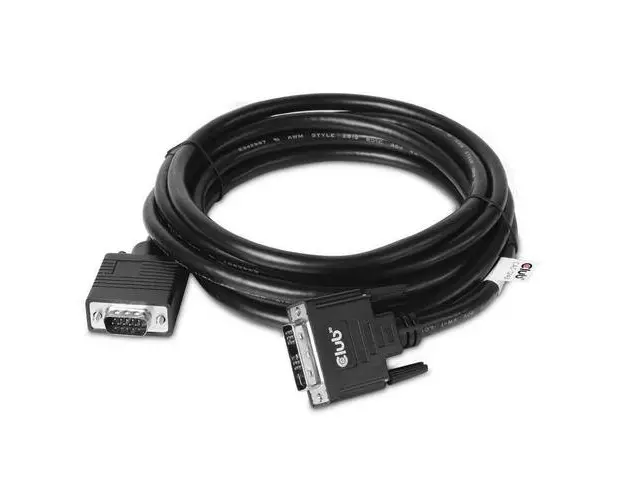 Cablu Club3D, DVI-A, 3 m, Negru