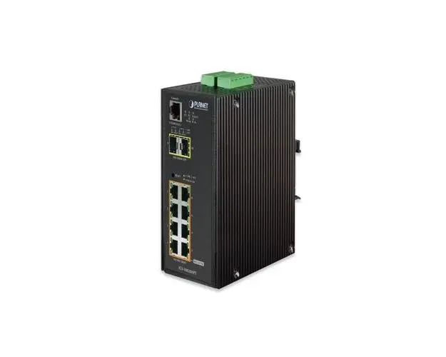 Switch industrial Gigabit PoE+ gestionat, Planet IGS-10020HPT