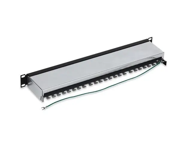 Patch Panel 24 porturi RJ45, Cat6a, Ecranat, 1U - TRENDnet TC-P24C6AS