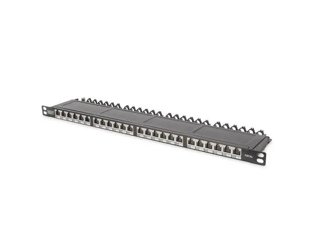 Panou de corectie, Digitus, 24 porturi, Negru