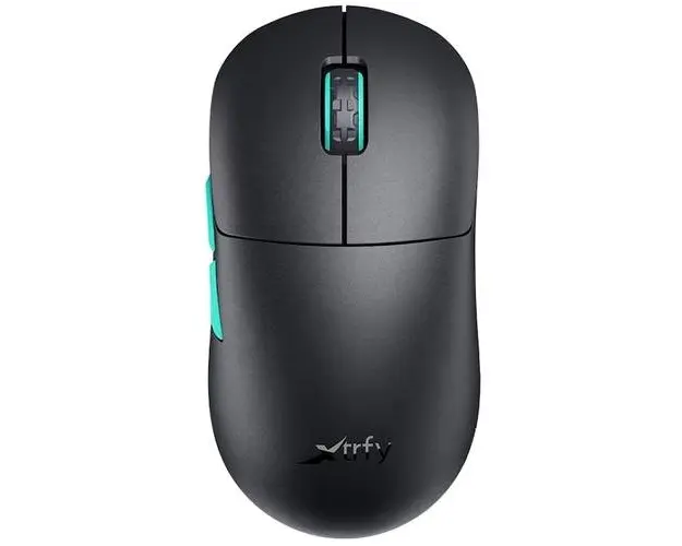 Mouse gaming wireless Xtrfy M8 Black, Ultrausor 55g, Negru