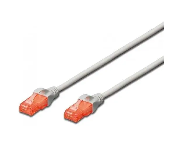 Cablu U / UTP Digitus Patch Cord, Cat. 6 Professional, Pvc, 3 m, Gri