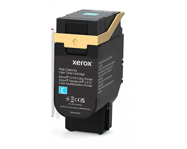 Toner Xerox 006R04765 cyan 7000 pagini pentru VersaLink C410 / VersaLink C415